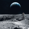 Frances Man on the moon