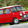 Frances Mini cooper as Italian Job