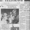 World Cup newspaper headline