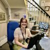 Girl at desk