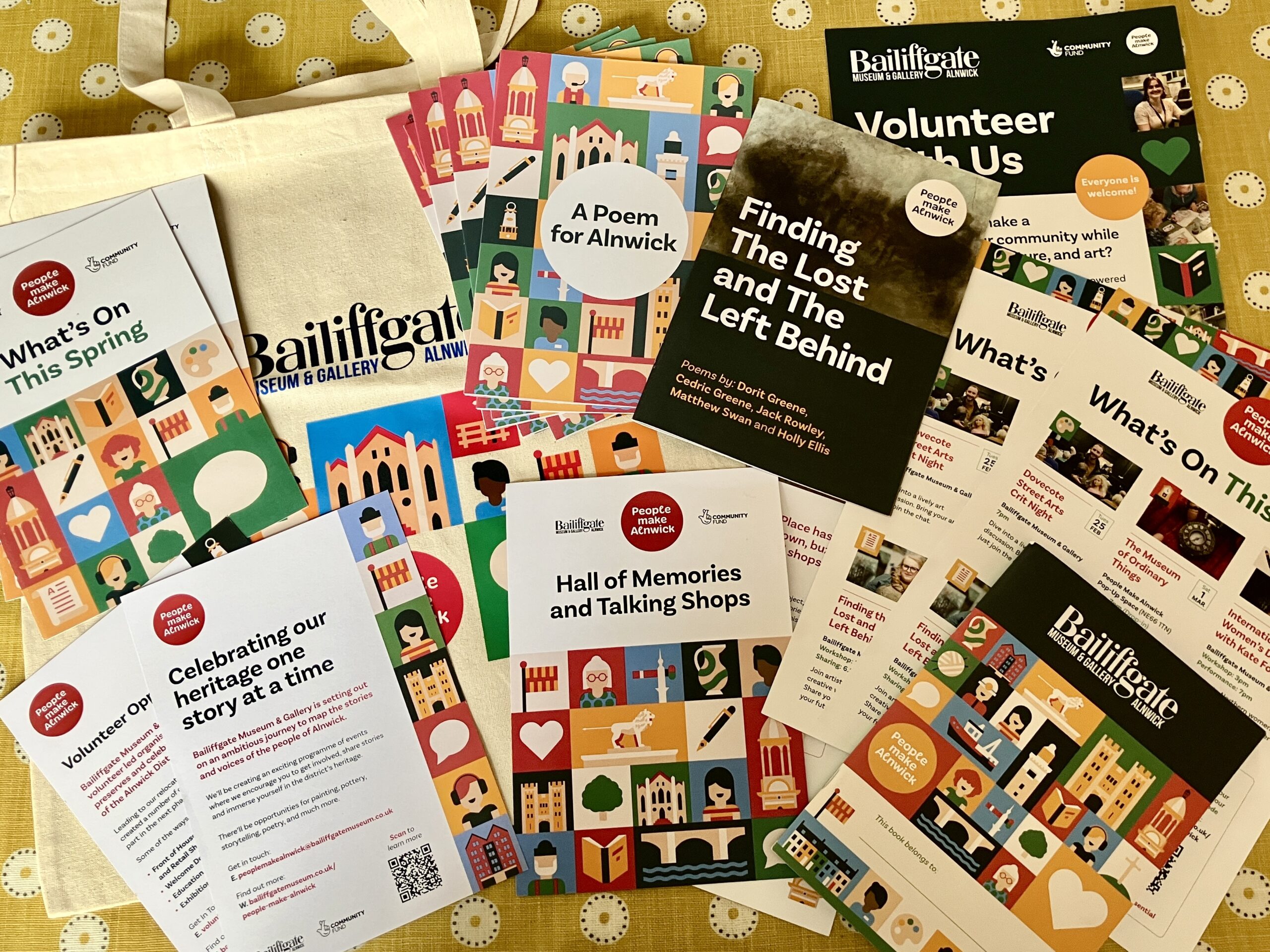 Selection from events and activities YR 1 People Make Alnwick